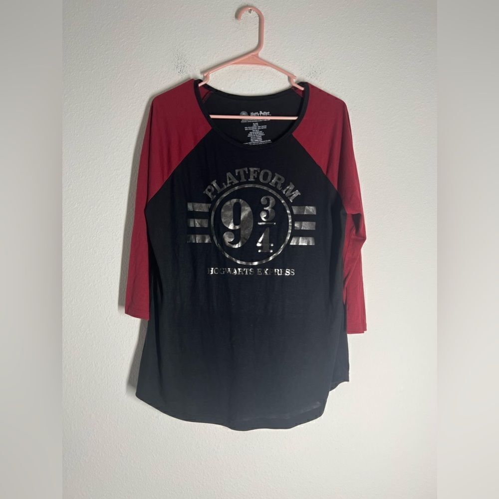 Harry Potter Shirt Juniors XL (15-17) Platform 9 3/4